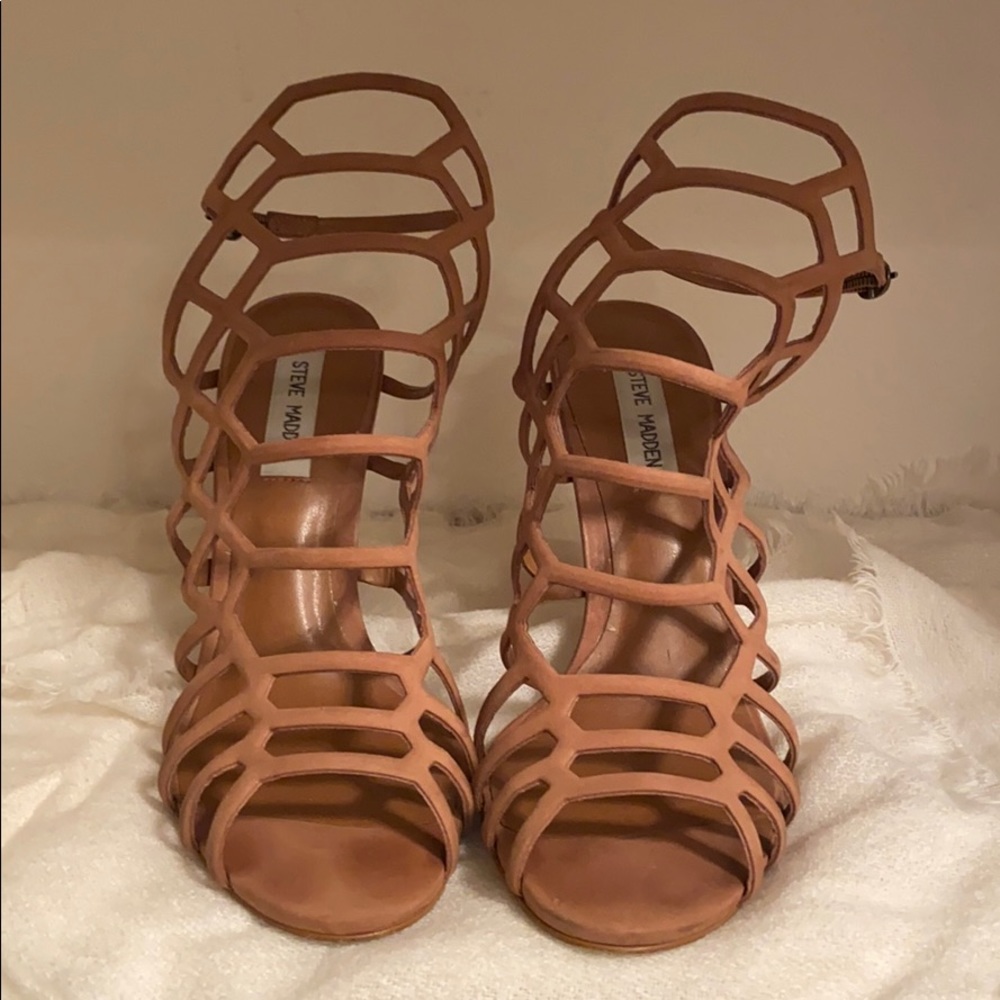 Steve Madden caged heels